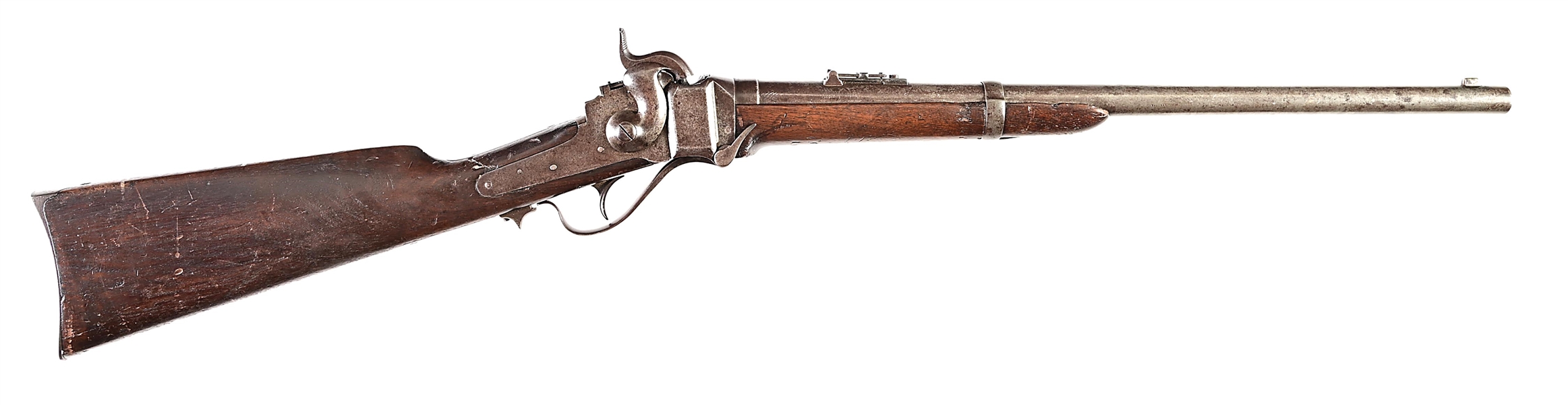 (A) SHARPS NEW MODEL 1863 PERCUSSION CARBINE
