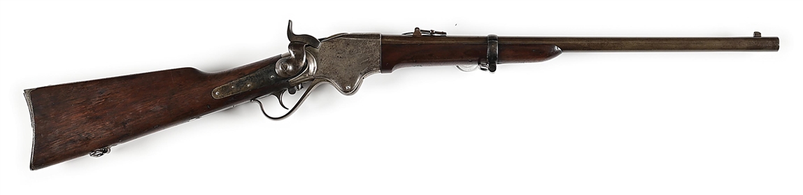 (A) MARTIALLY INSPECTED SPENCER MODEL 1860 POST WAR ALTERED CARBINE