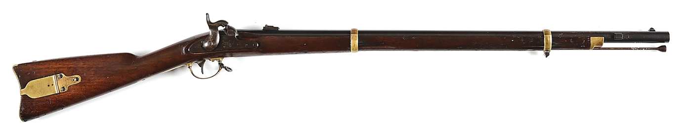 (A) REMINGTON MODEL 1863 HARPERS FERRY PATTERN PERCUSSION RIFLE