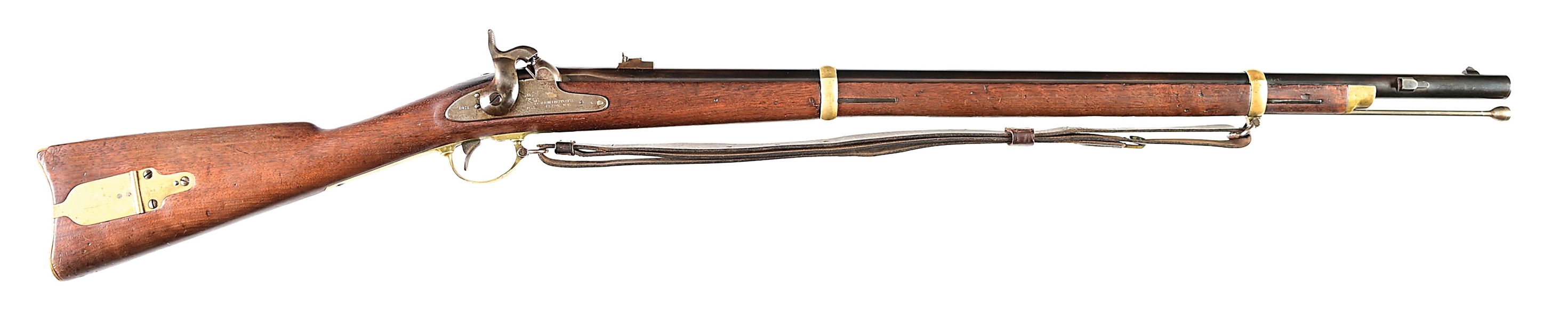 (A) FINE REMINGTON US MODEL 1863 HARPERS FERRY PATTERN PERCUSSION RIFLE