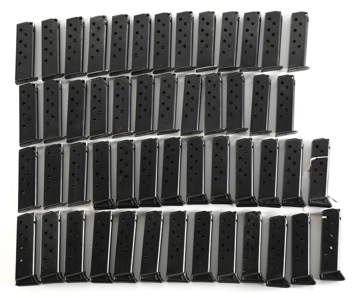 LARGE LOT OF POST-WWII WALTHER PP MAGAZINES.