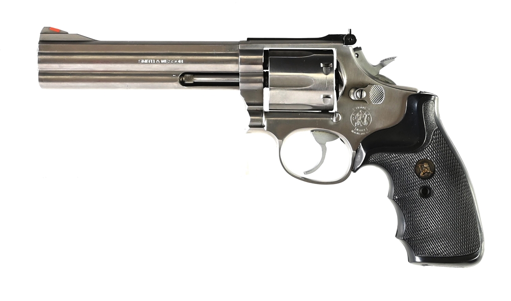 (M) SMITH & WESSON MODEL 686-2 DOUBLE ACTION REVOLVER.