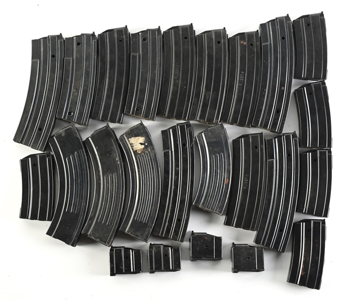 LARGE LOT OF RUGER MINI-14 AND MINI-30 MAGAZINES.