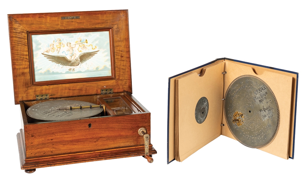 ADLER 11" DISC MUSIC BOX