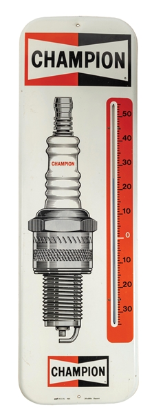 CHAMPION SPARK PLUG GRAPHIC THERMOMETER
