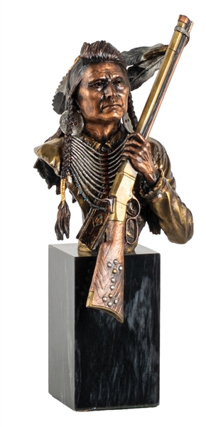 LEGENDS "NO MORE, FOREVER" CHIEF JOSEPH STATUE