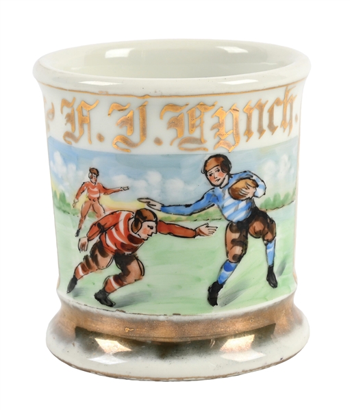 FOOTBALL PLAYERS SHAVING MUG