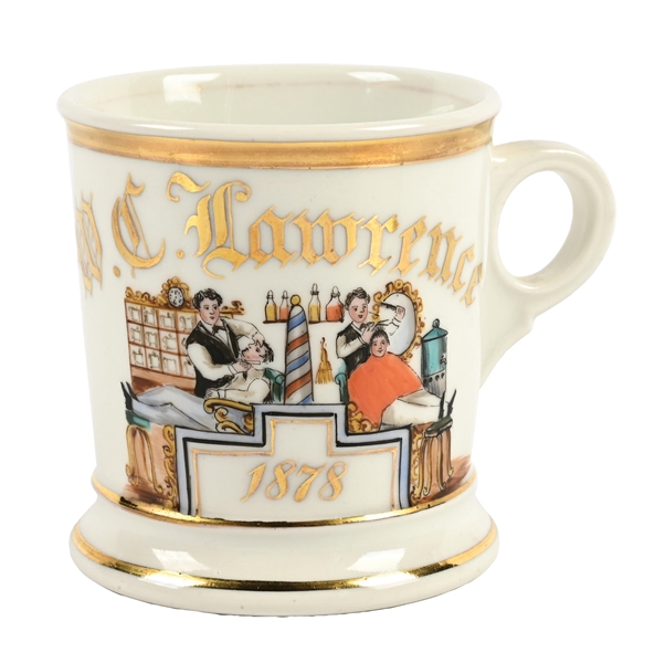 BARBERS SHAVING MUG