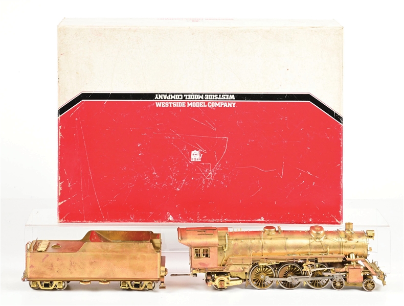 WESTSIDE MODELS BRASS O-GA. B&O P7 4-6-2 STEAM LOCO & TENDER 
