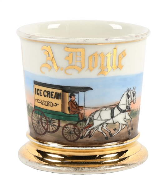 CARRIAGE DRIVER SHAVING MUG