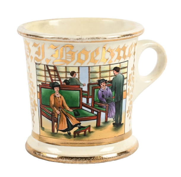 SHOE SALESMANS SHAVING MUG