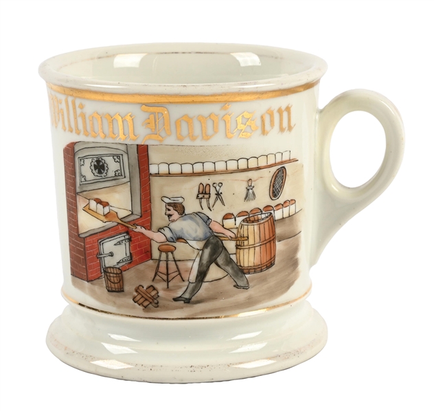 BAKERS SHAVING MUG