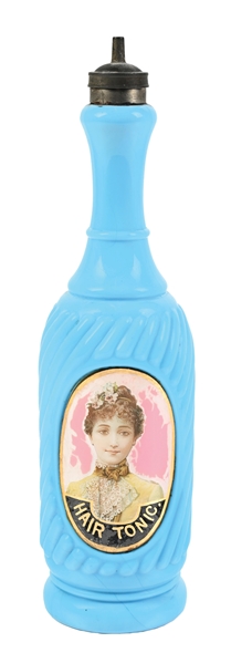HAIR TONIC GLASS BOTTLE