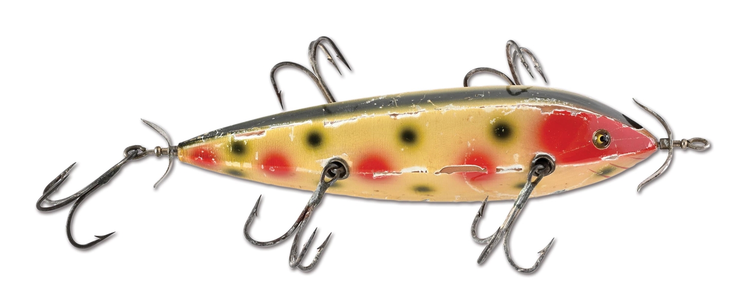 HEDDON “BIG-0” IN STRAWBERRY SPOT