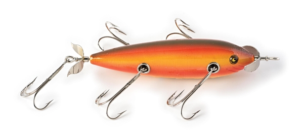 HEDDON MUSKY TROLLING MINNOW IN RAINBOW