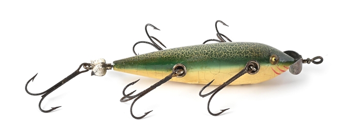 HEDDON 700 MUSKY TROLLING MINNOW IN FANCY BACK
