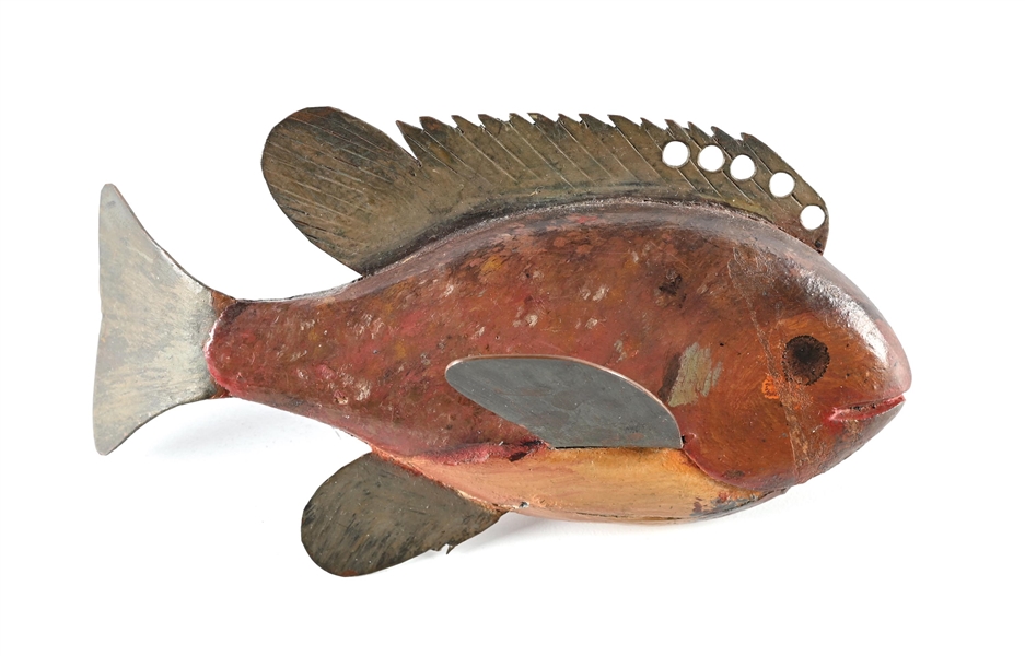 GEORGE RANDALL HAND CARVED BLUEGILL DECOY