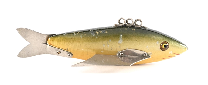 HEDDON BATWING DECOY IN UNCATALOGUED SLATE