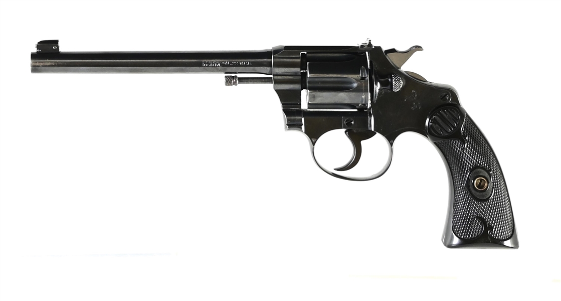 (C) PRE-WAR COLT POLICE POSITIVE TARGET MODEL DOUBLE ACTION REVOLVER.
