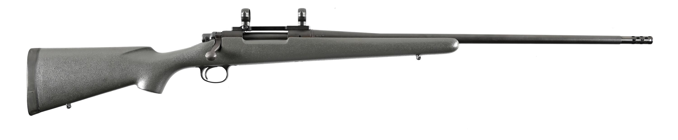 (M) LIGHT WEIGHT REMINGTON MODEL 700 CUSTOM SHOP BOLT ACTION RIFLE.