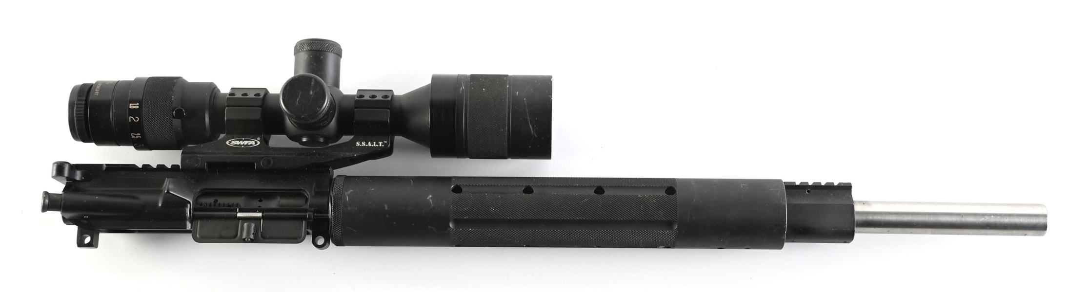 AR-15 TARGET UPPER WITH US OPTICS SCOPE.
