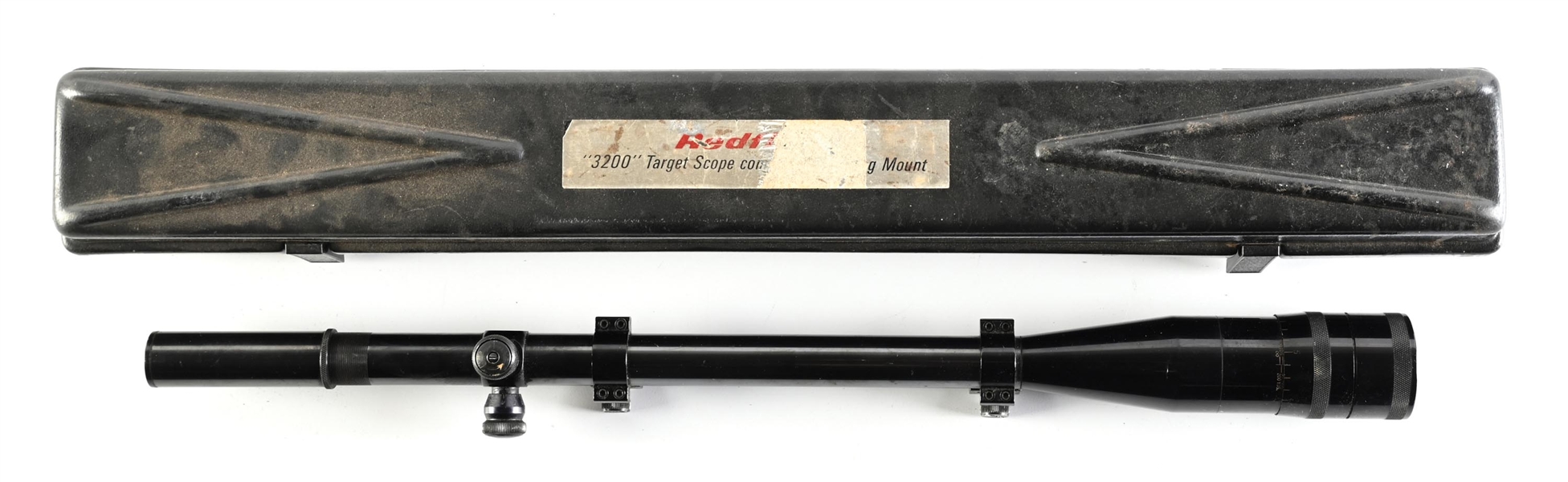 REDFIELD 3200 24X TARGET SCOPE WITH CASE.