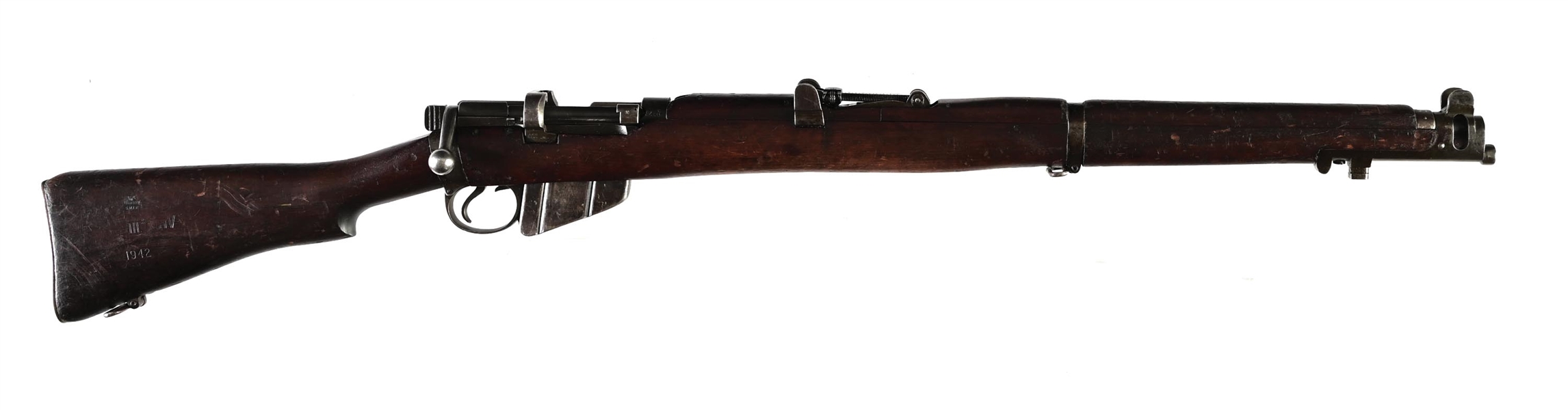 (C) LITHGOW SMLE III* BOLT ACTION RIFLE.