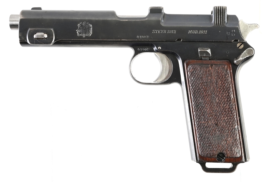 (C) CHILEAN CONTRACT STEYR-HAHN MODEL 1911 SEMI-AUTOMATIC PISTOL.