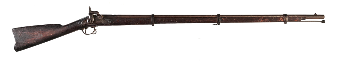 (A) ATTIC FINE US SPRINGFIELD MODEL 1863 PERCUSSION RIFLE