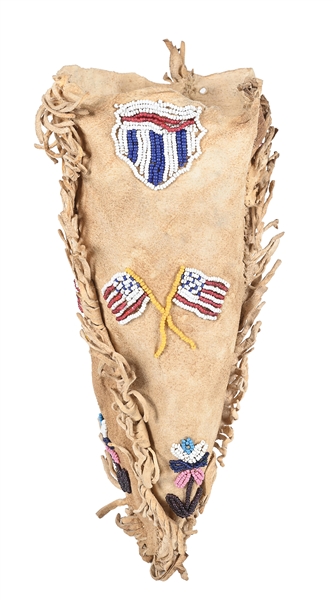SANTEE SIOUX BEADED BAG
