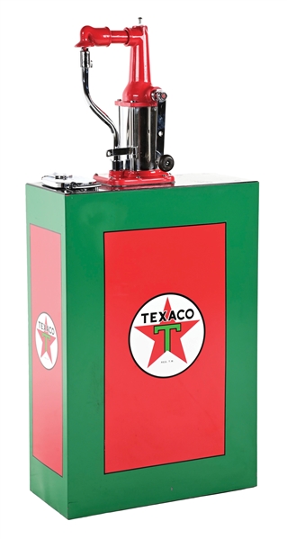 TEXACO SERVICE STATION LUBSTER PUMP. 