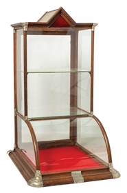 GLASS VICTORIAN COUNTRY STORE COUNTERTOP SHOWCASE