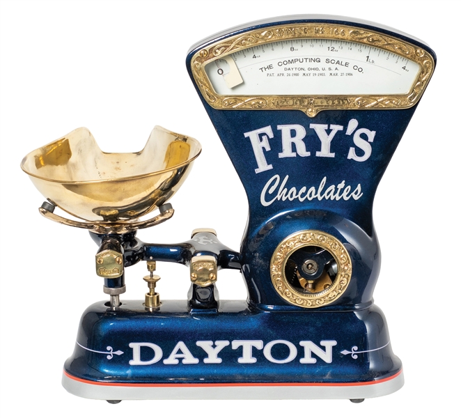 RESTORED DAYTON 1-1/4 LB. CANDY SCALE