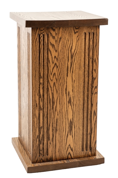 SOLID OAK STAND FOR SLOT MACHINES OR OTHER COUNTER MACHINES