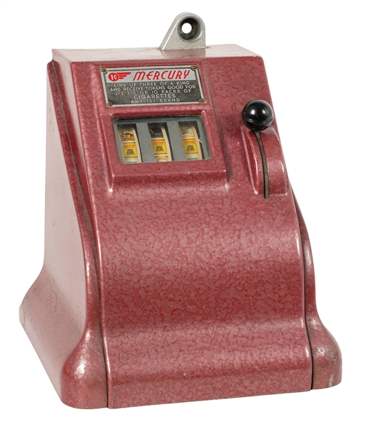 1¢ MERCURY CIGARETTE-THEMED TRADE STIMULATOR