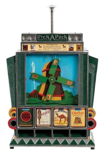 1¢ "PICK-A-PACK" CIGARETTE-THEMED TRADE STIMULATOR