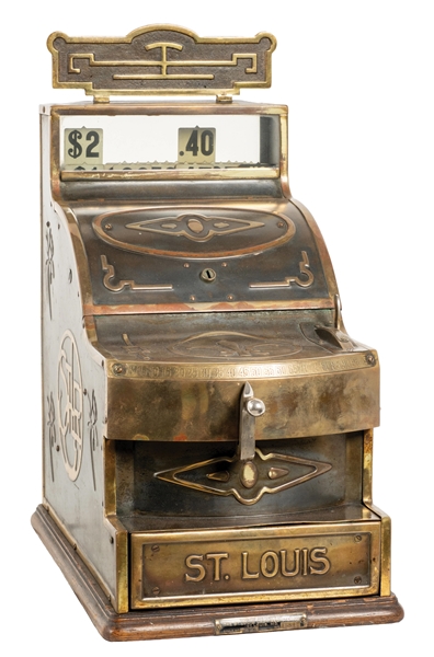 ST. LOUIS CASH REGISTER STYLE NO. 42.