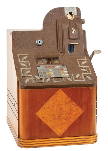 5¢ MILLS "QT SMOKER" SLOT MACHINE
