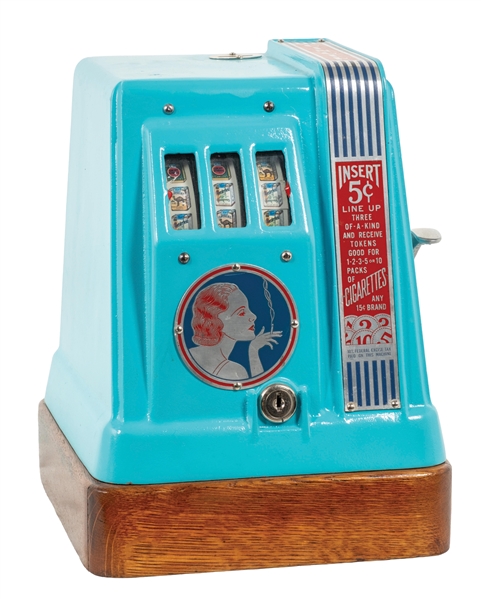 5¢ "GINGER" CIGARETTE-THEMED TRADE STIMULATOR