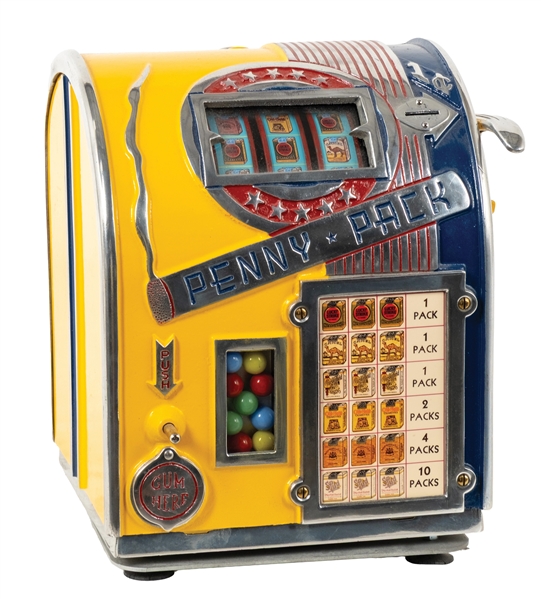 1¢ PENNY PACK CIGARETTE-THEMED TRADE STIMULATOR