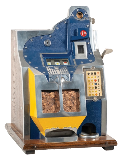 1¢ MILLS QT "FIREBIRD" SLOT MACHINE