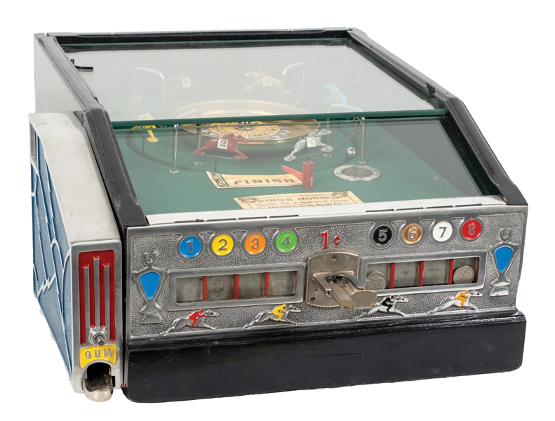 1¢ "KINGS HORSES" HORSE RACE-THEMED TRADE STIMULATOR