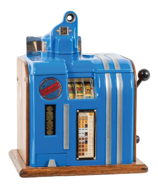5¢ COLUMBIA SLOT MACHINE