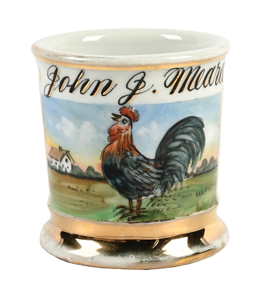POULTRY FARMERS SHAVING MUG