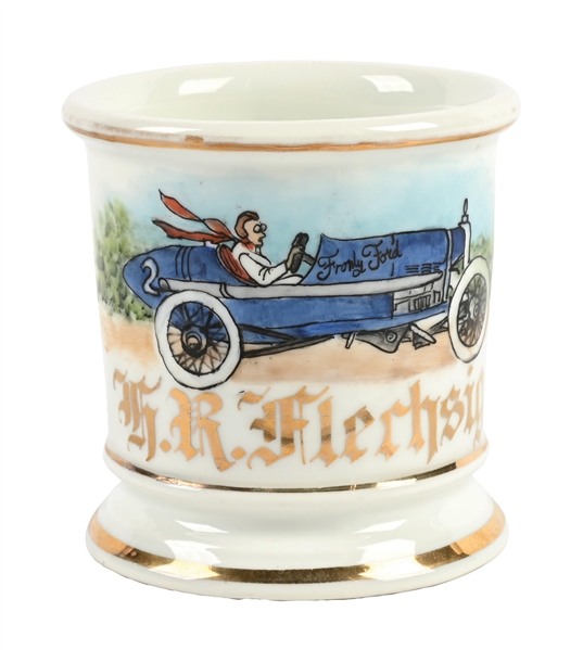RACE CAR DRIVERS SHAVING MUG