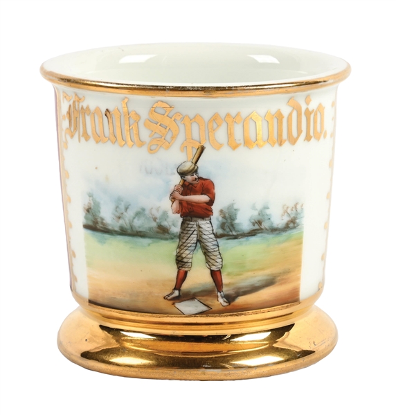 BASEBALL PLAYER SHAVING MUG