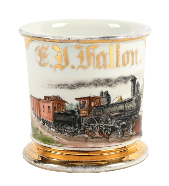 TRAIN OPERATORS SHAVING MUG