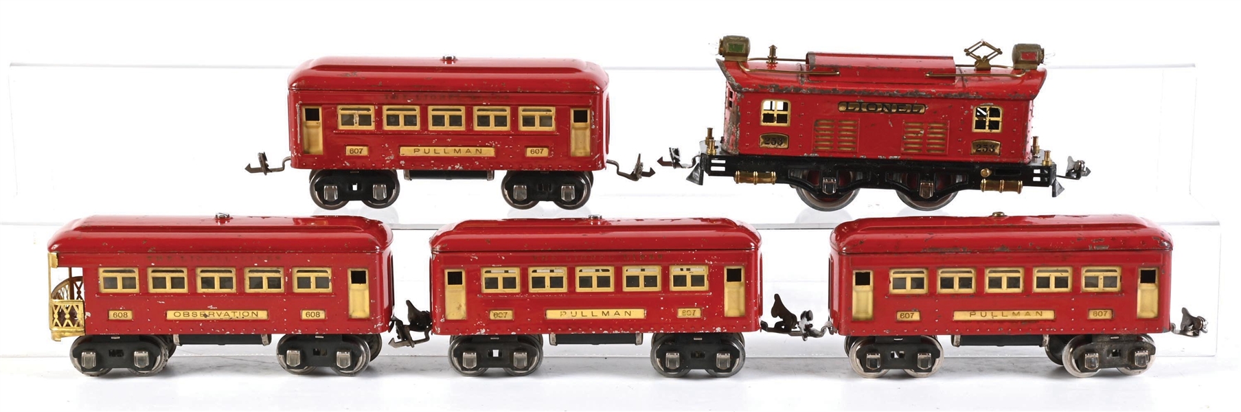 LIONEL O-GA. NO. 253 MACYS SPECIAL ELECTRIC PASSENGER SET