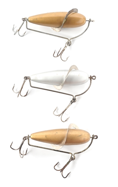 3 P&K SPINNING MINNIE LURES