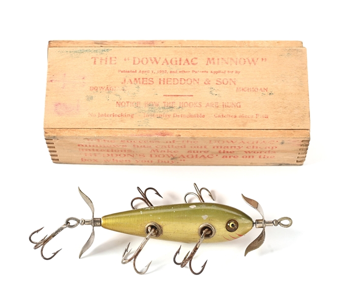 HEDDON 156 MINNOW IN GOLD COMBO